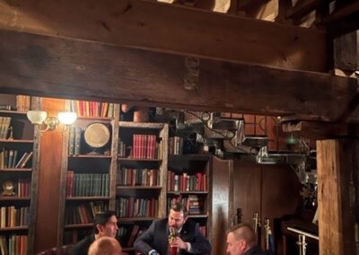 Andrew Schpak And Judge Peter Reyes