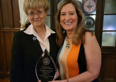 Ashley And Joy With Trophy