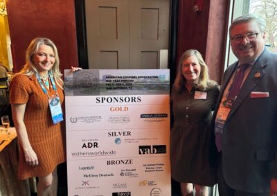 Welcome Reception Sponsor Sign